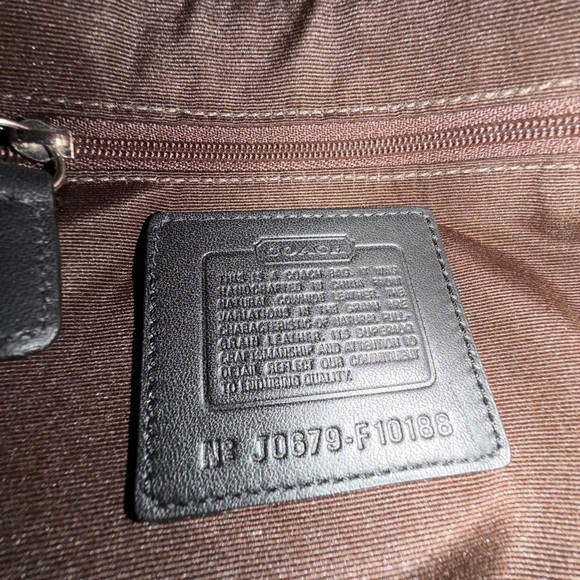 Vintage Coach soho leather shoulder bag brown - Picture 8 of 8